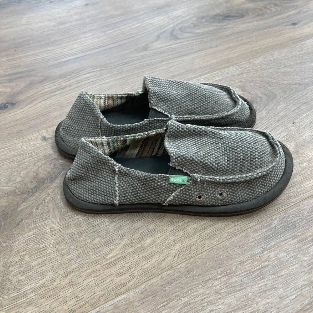 Sanuk boys Vagabond Kids Slip-On Shoes size 4